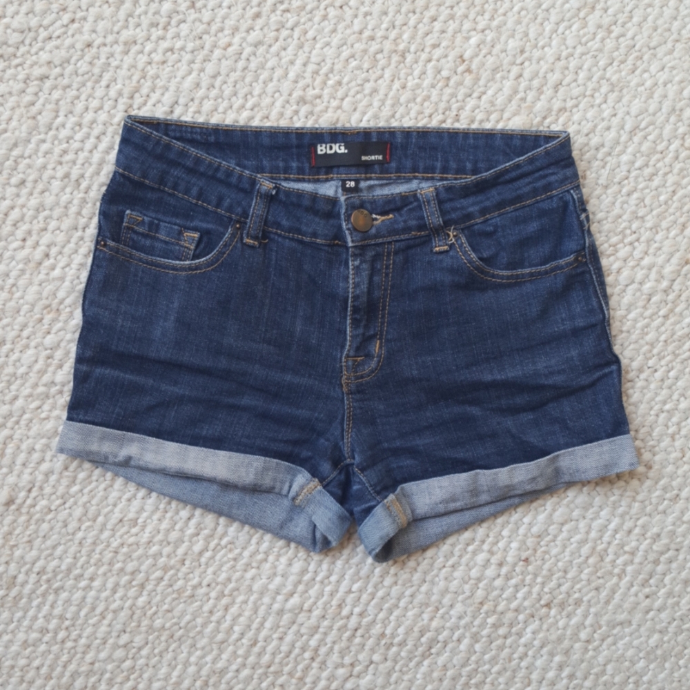 Urban Outfitters BDG High Waisted Shortie Shorts